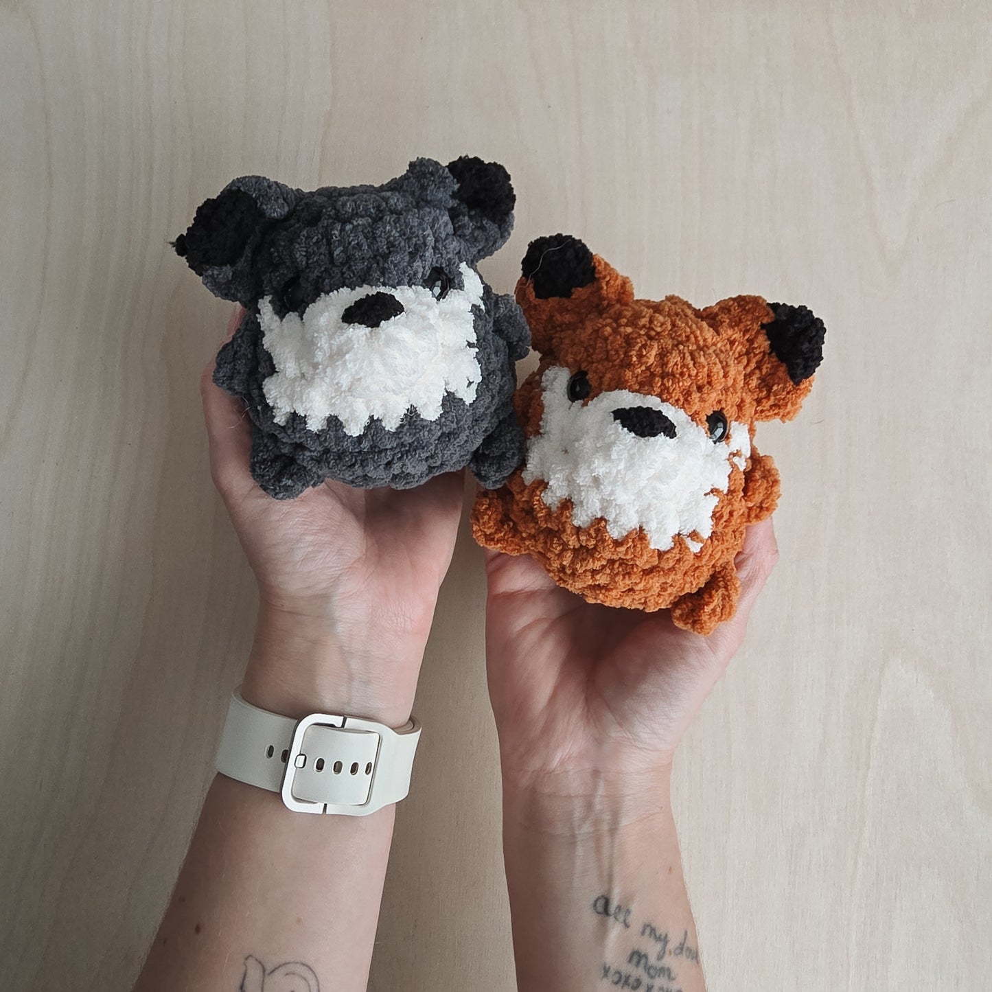 Mini Fox Chubby Woodland Buddy (Crochet Pattern)