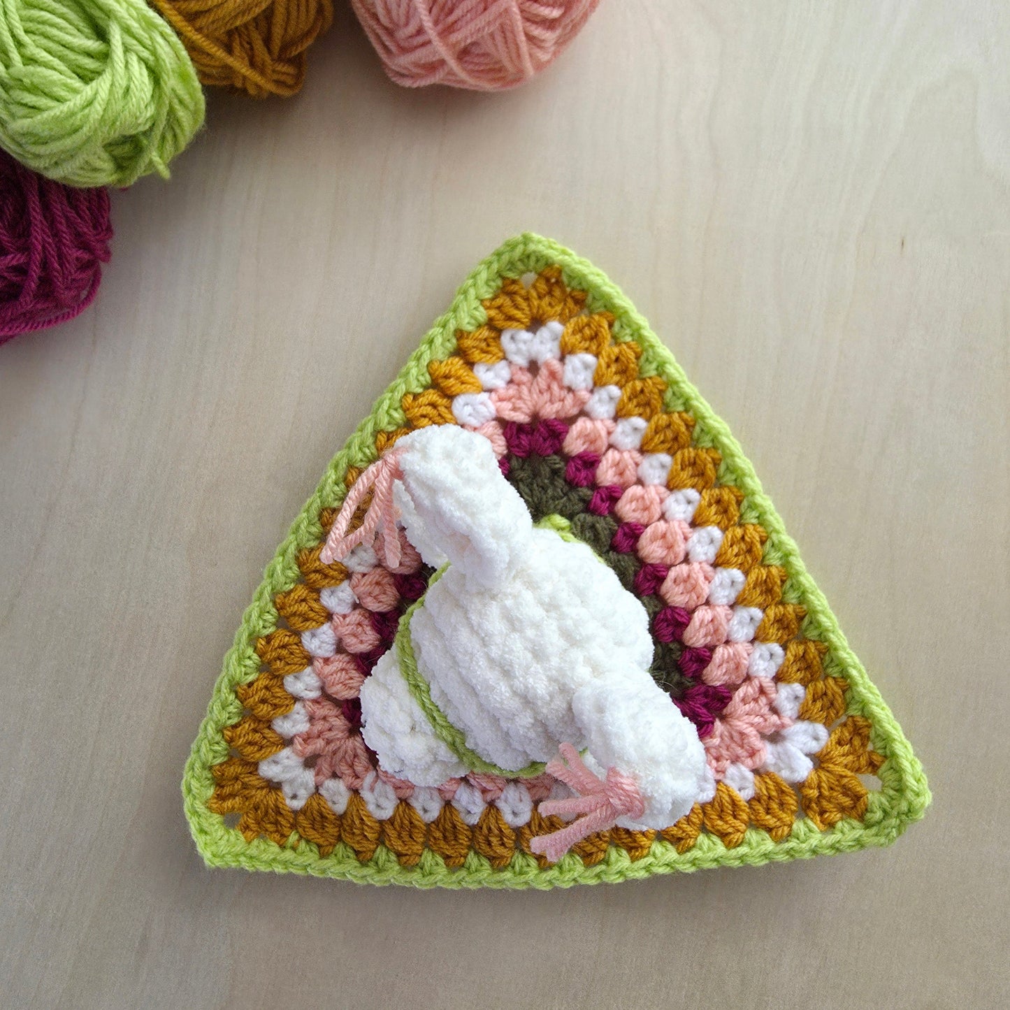 Animal Bundle Granny Triangle Lovey (Crochet Bundle)