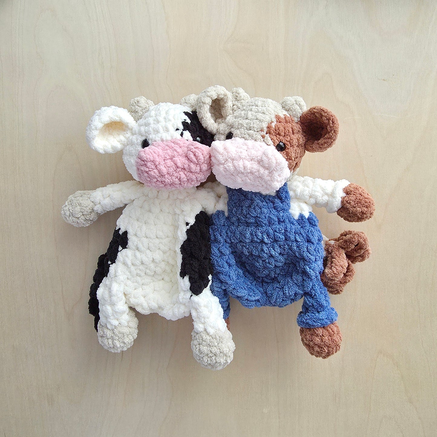 Millie the MooMoo Snuggler (Crochet Pattern)