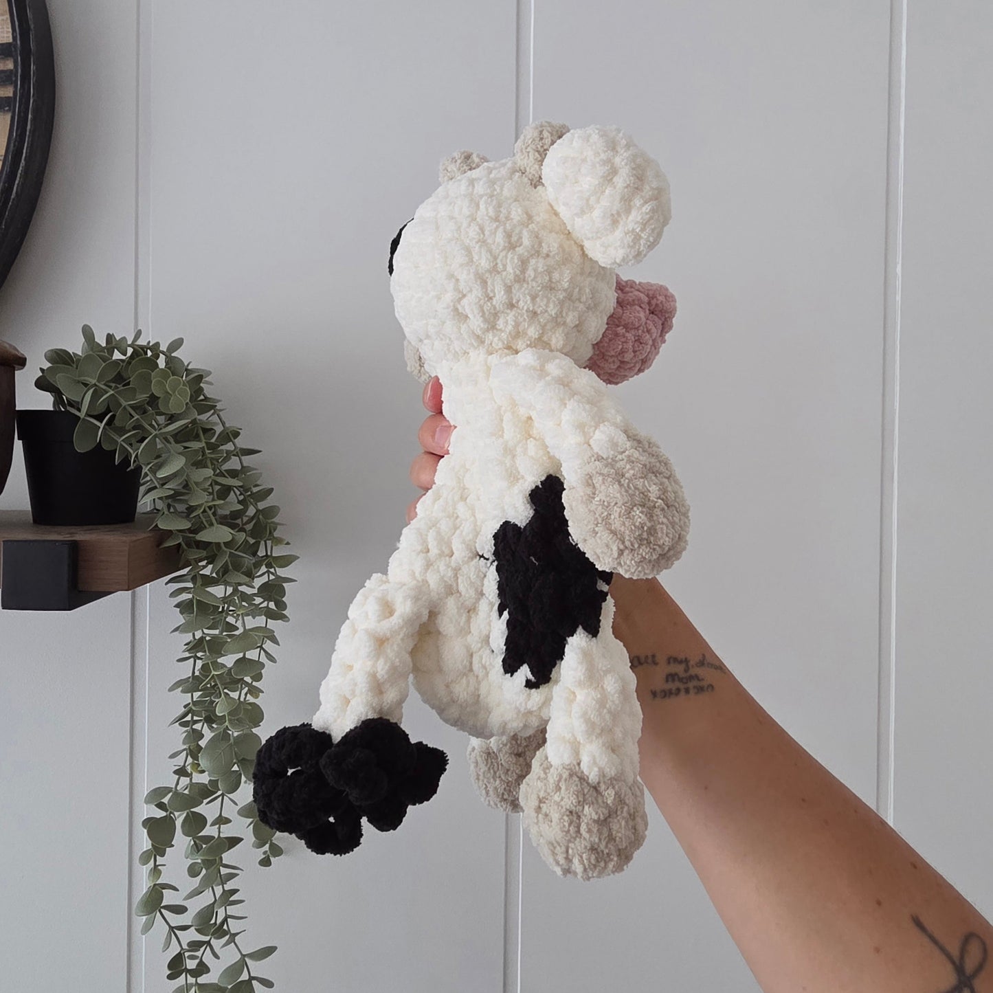 Millie the MooMoo Snuggler (Crochet Pattern)