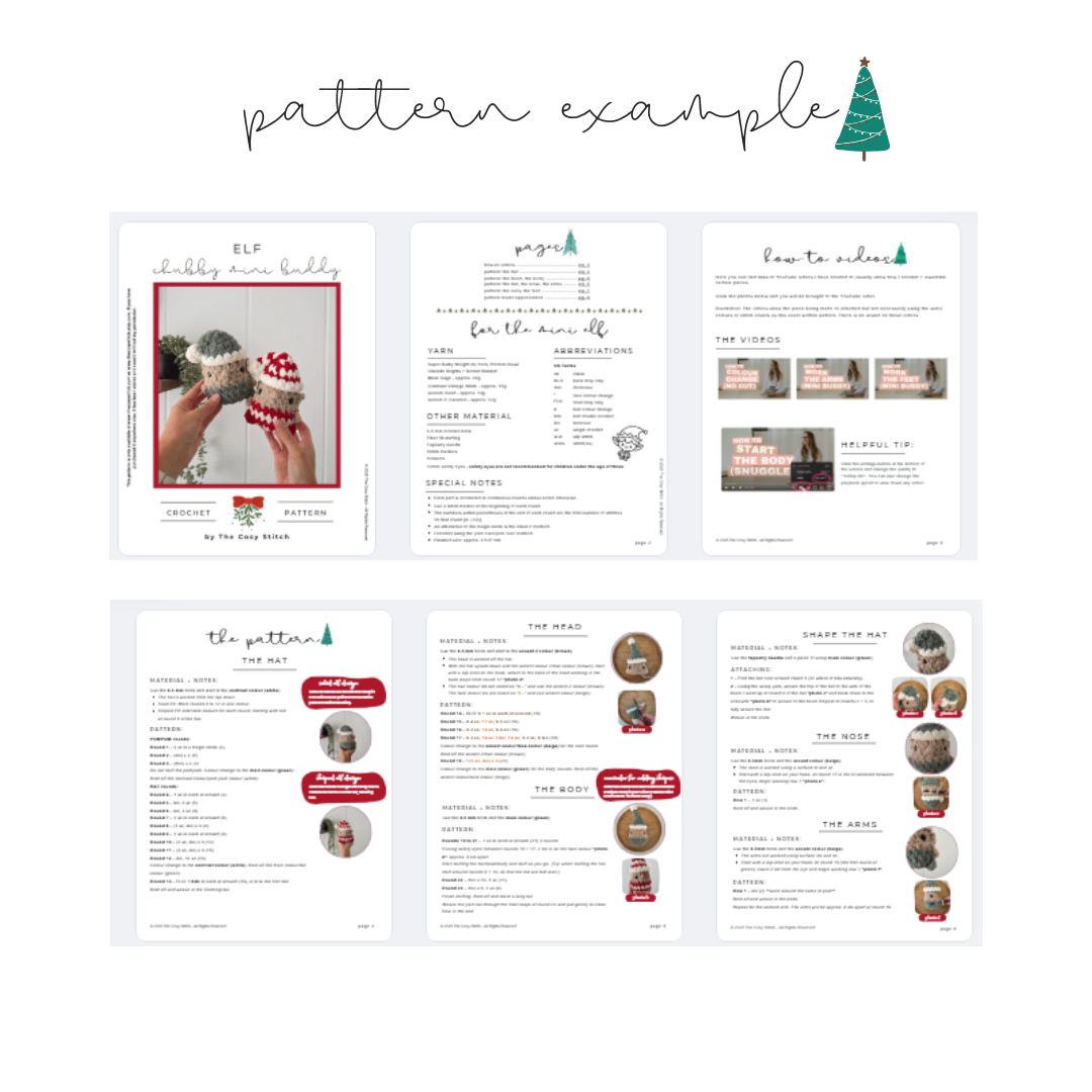 Elf Chubby Mini Buddy (Crochet Pattern)