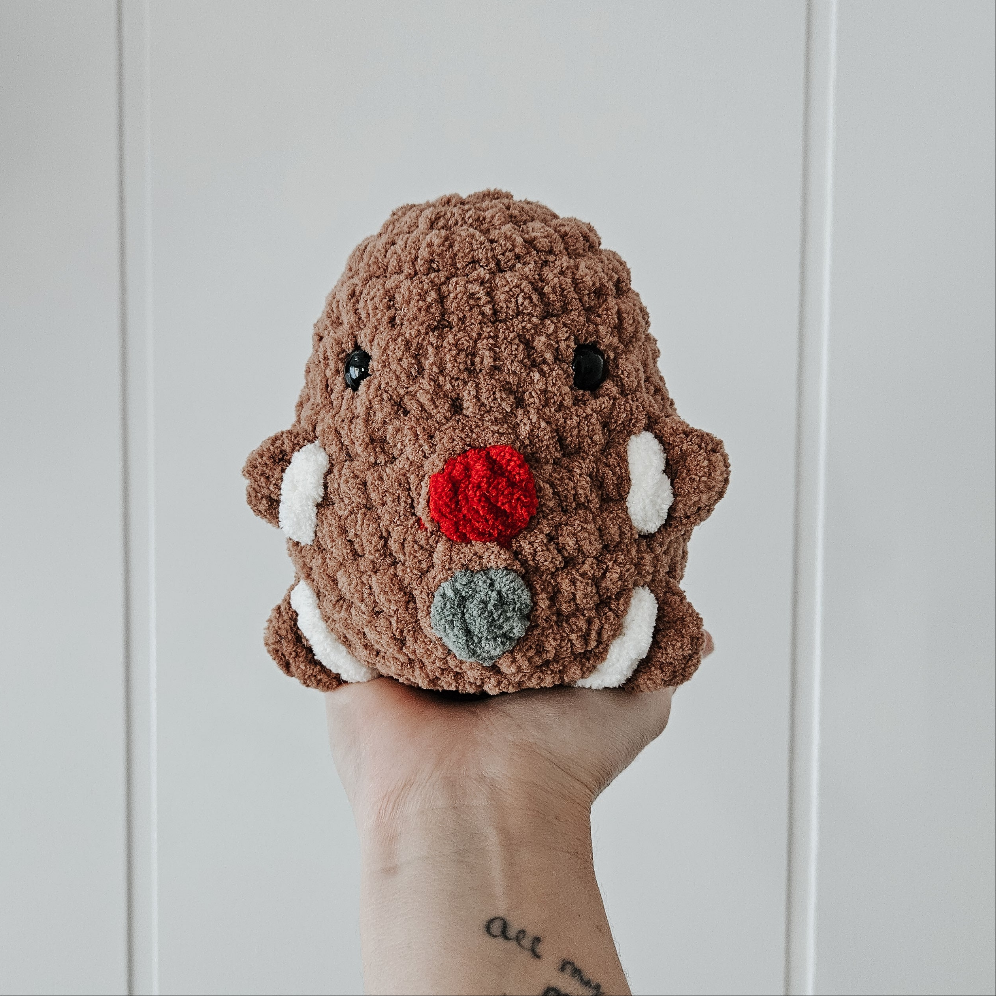 Gingerbread Chubby Buddy (Crochet Pattern)