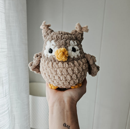 Owl Chubby Buddy (Crochet Pattern)