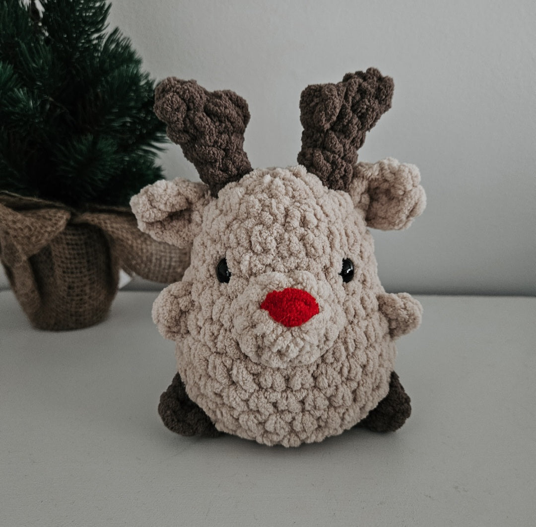 Reindeer Chubby Buddy (Crochet Pattern)