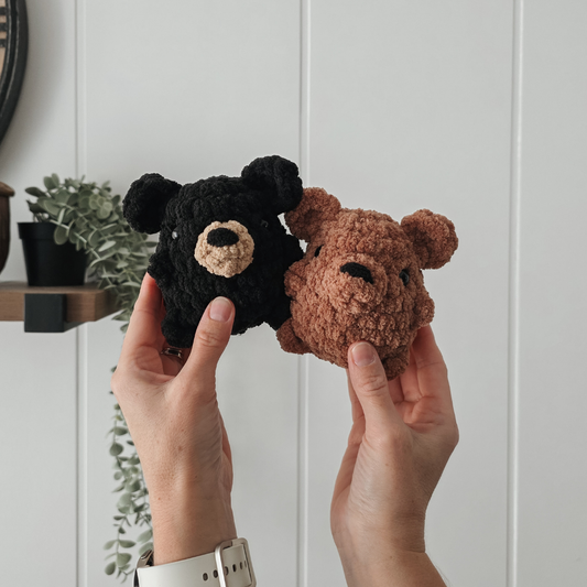 Mini Bear Chubby Woodland Buddy (Crochet Pattern)
