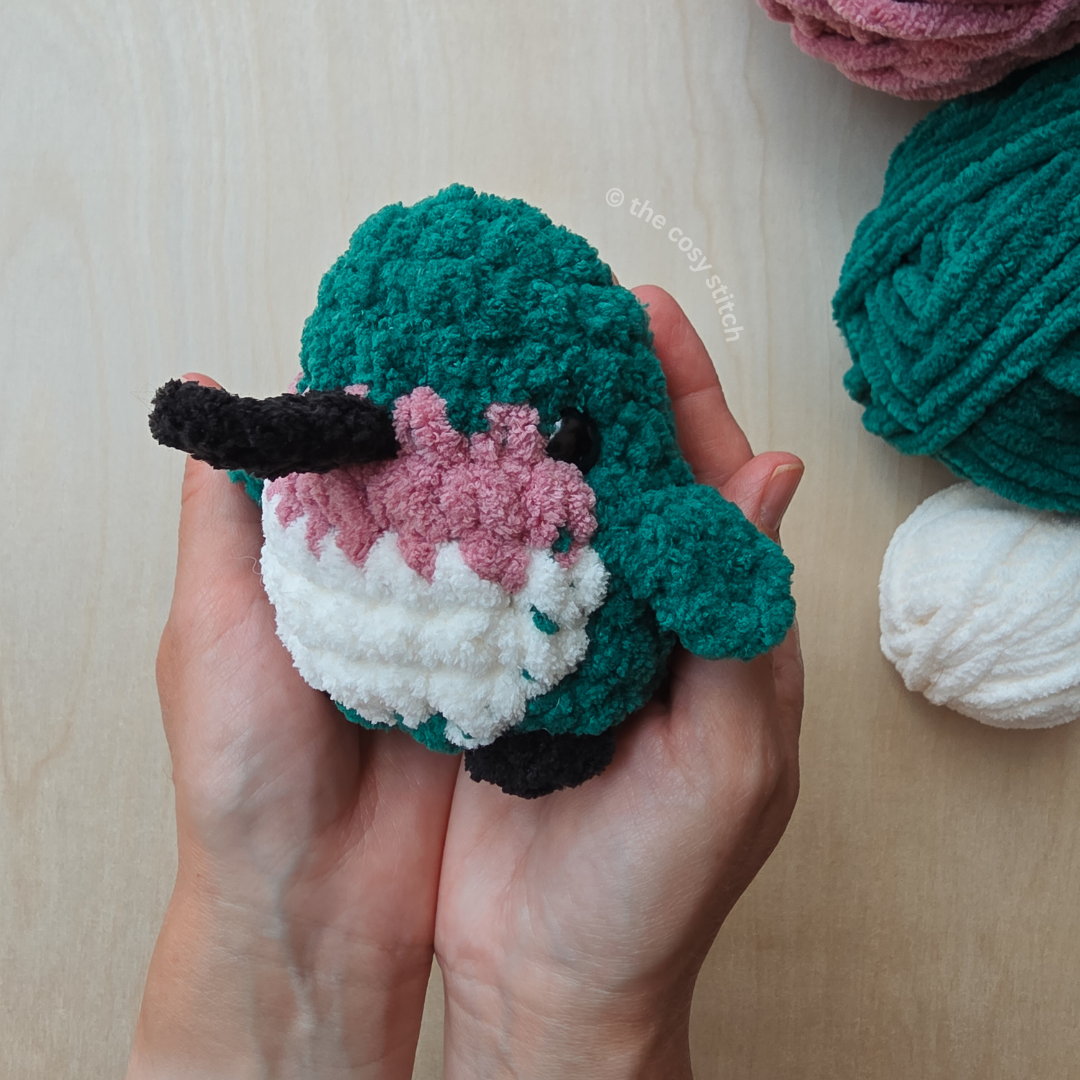 Hummingbird Chubby Mini Buddy (Crochet Pattern)