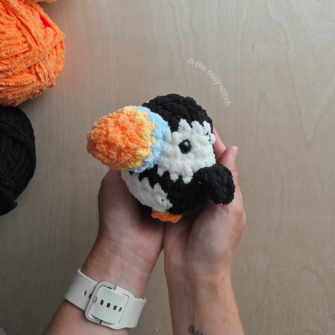 Puffin Chubby Mini Buddy (Crochet Pattern)