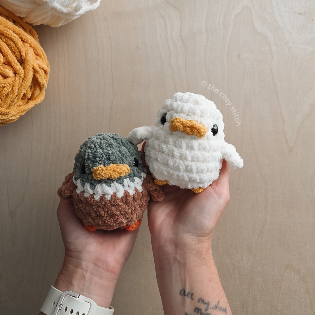 Duck/Mallard Chubby Mini Buddy (Crochet Pattern)