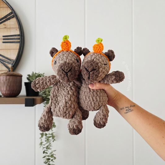 Clemie the Capybara Mini Patterns BUNDLE