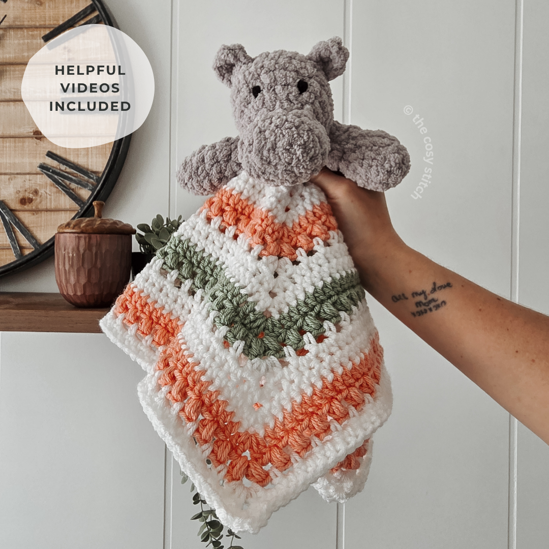 Still Daisy Lovey Blanket (Crochet Pattern)