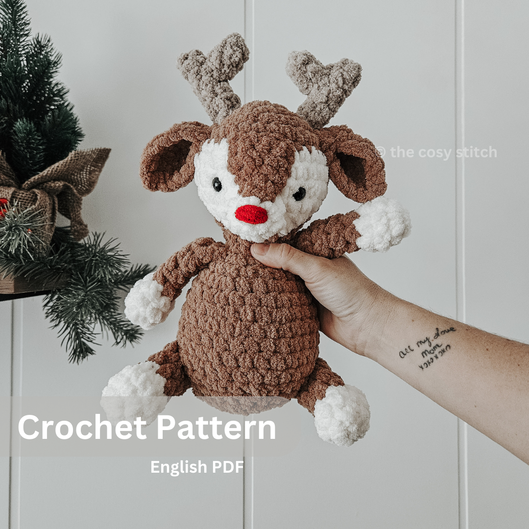 Dixie the Deer Stuffie (Crochet Pattern)