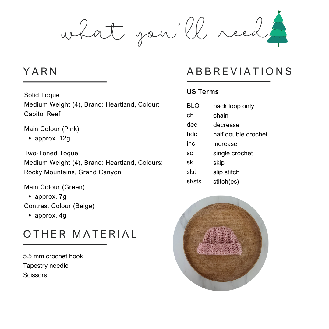 Bundle: Jolly the Gingerbread Snuggler + Stuffie + Crochet Hats (Crochet Pattern)