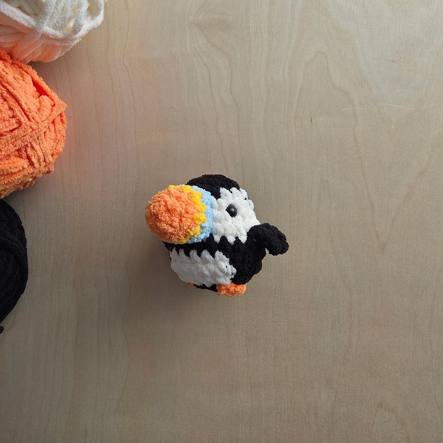 Puffin Chubby Mini Buddy (Crochet Pattern)
