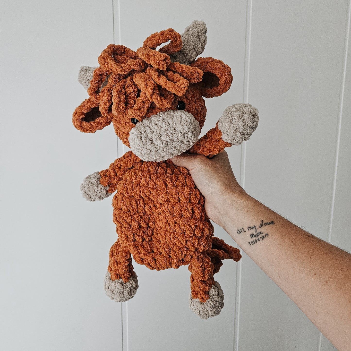 Updated Hicks the Highland Snuggler (Crochet Pattern)