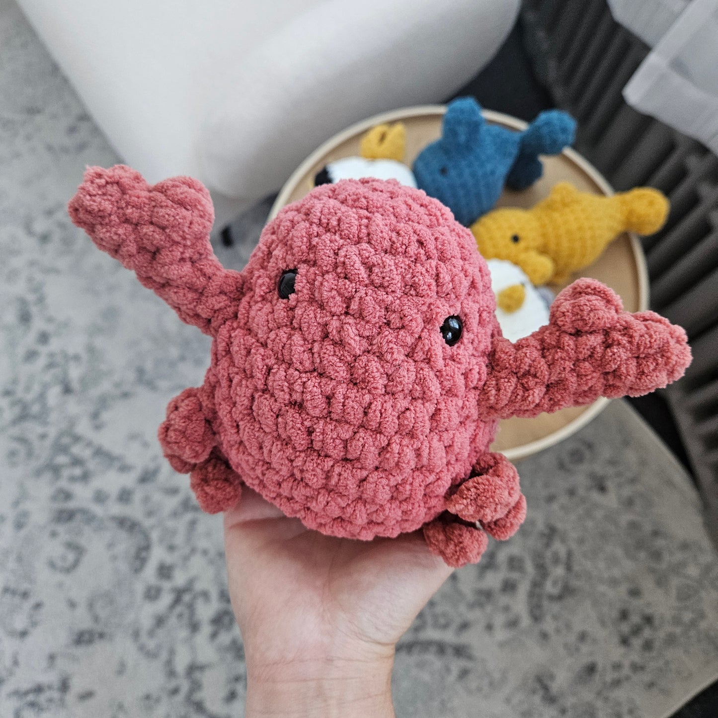 Crab Chubby Buddy (Crochet Pattern)