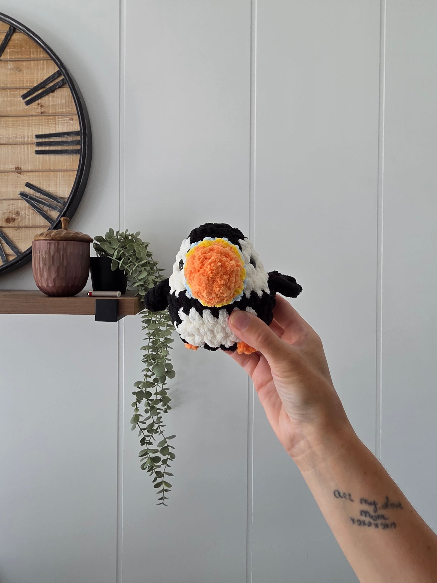 Puffin Chubby Mini Buddy (Crochet Pattern)