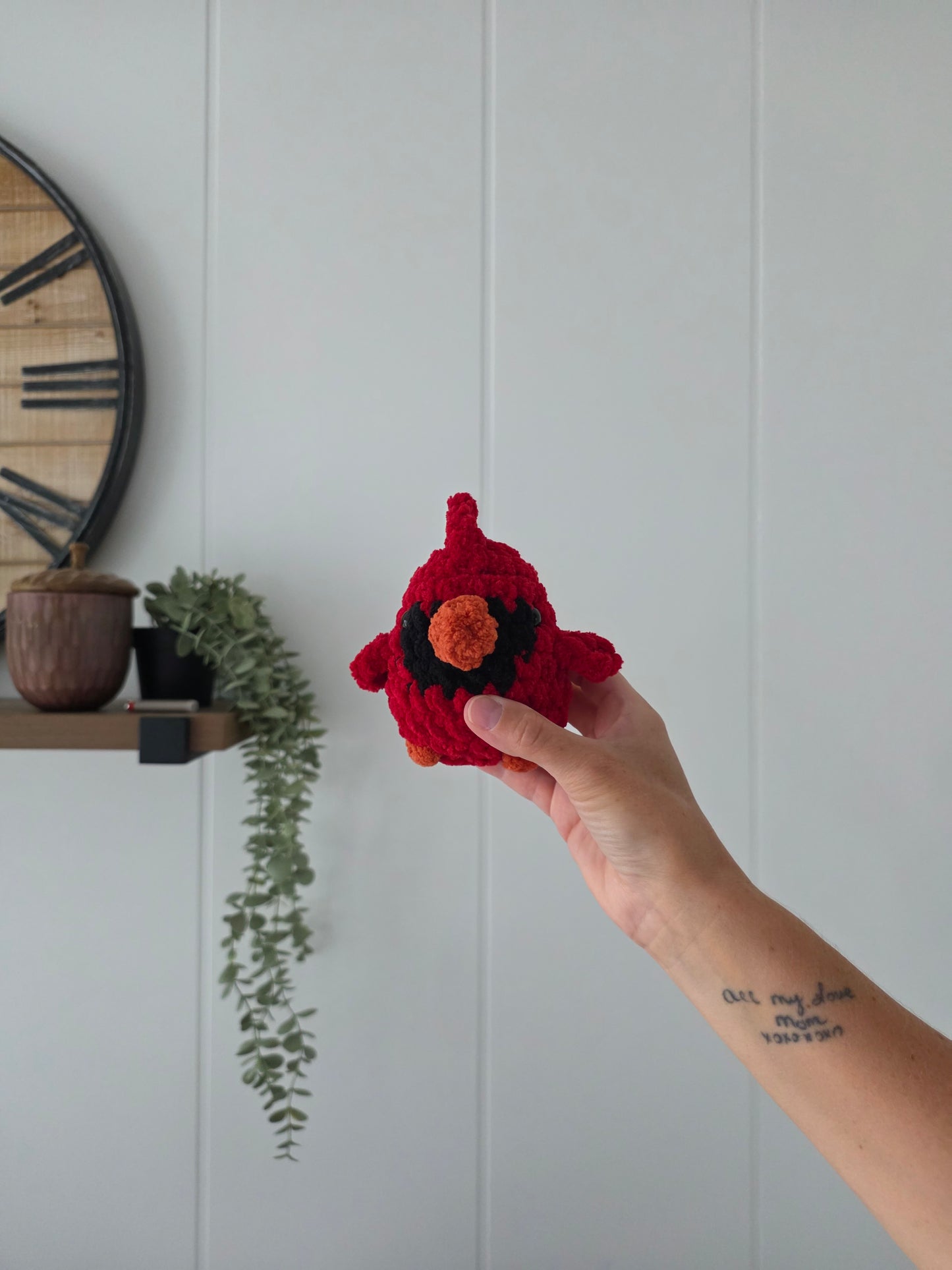 Cardinal Chubby Mini Buddy (Crochet Pattern)