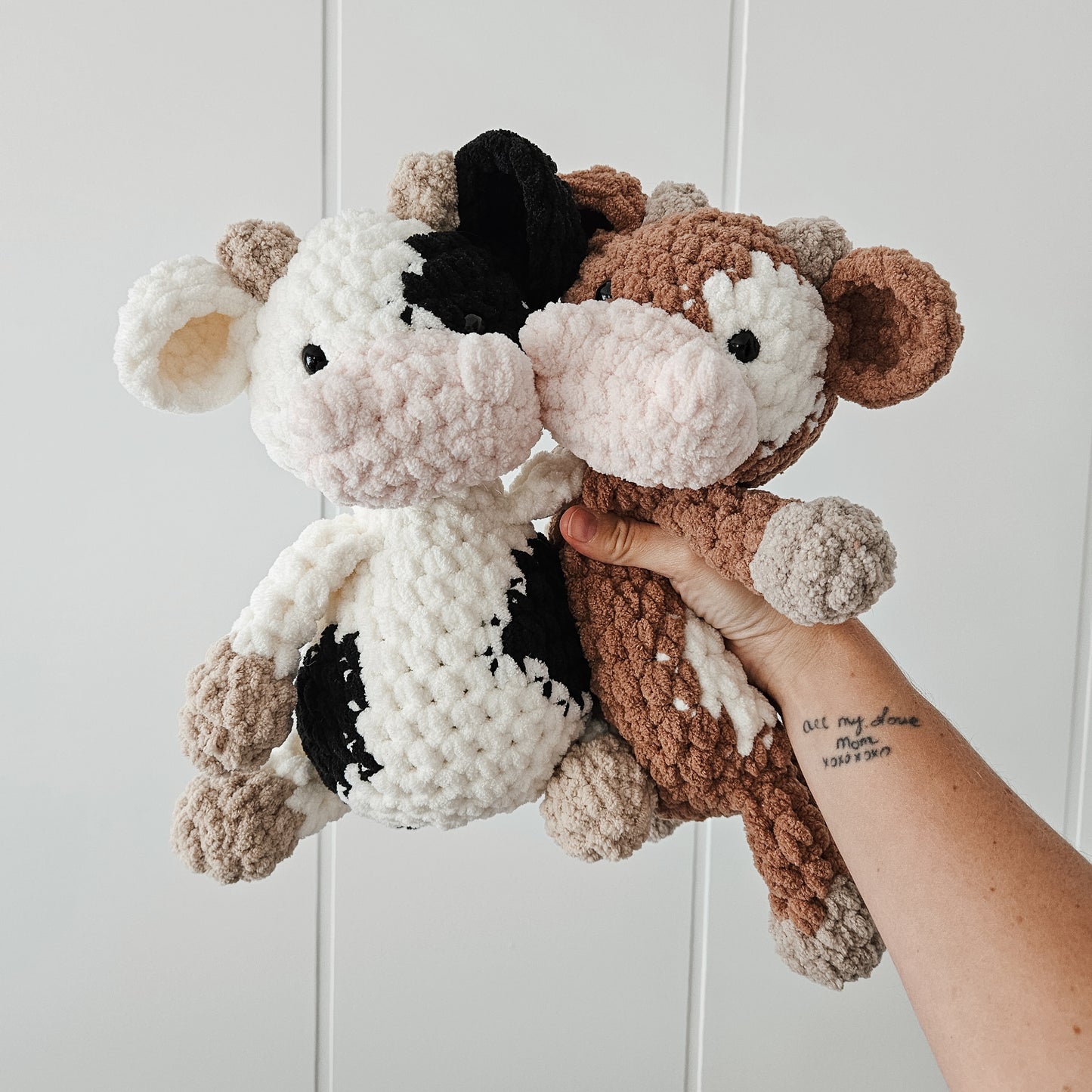 Updated Millie the MooMoo Stuffie (Crochet Pattern)