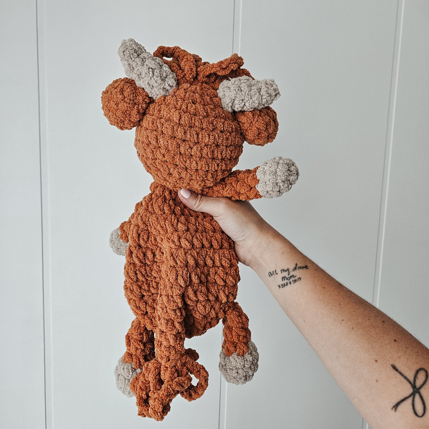 Updated Hicks the Highland Snuggler (Crochet Pattern)