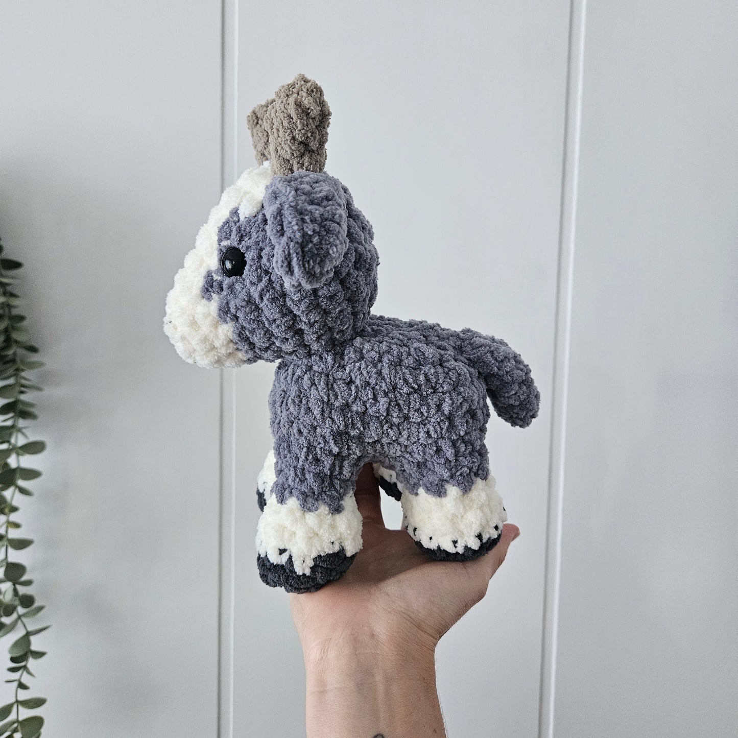 Gibbie the Goat Plushie (Crochet Pattern)