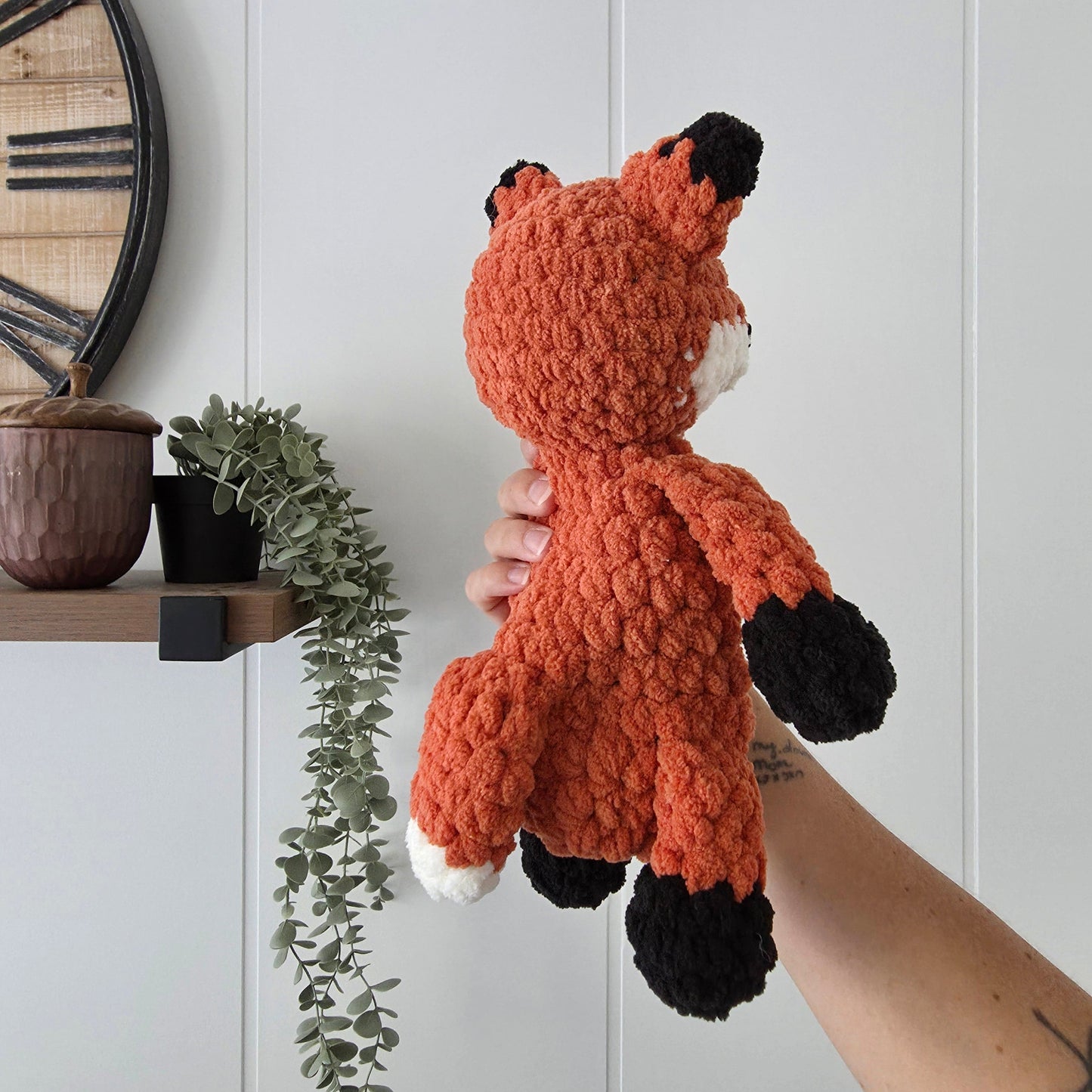 Fergus the Fox Snuggler (Crochet Pattern)