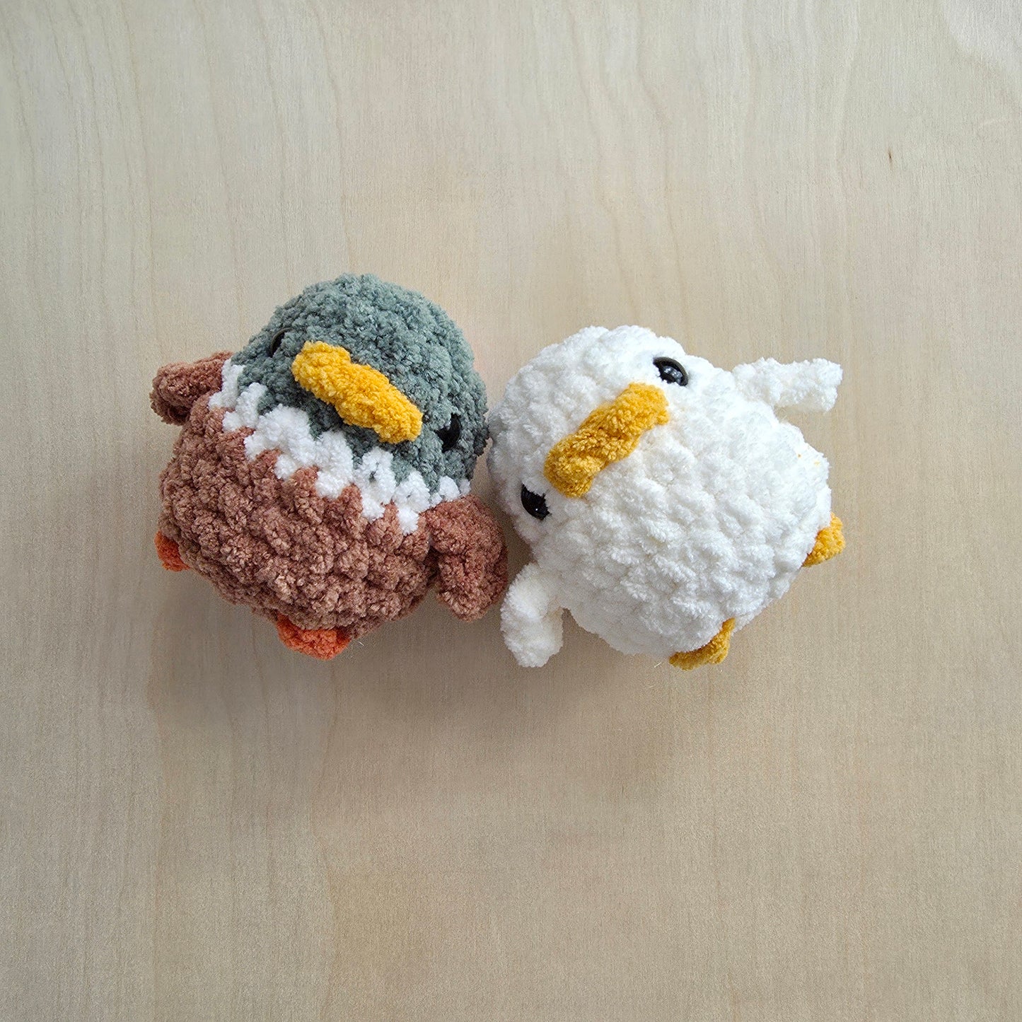 Duck/Mallard Chubby Mini Buddy (Crochet Pattern)