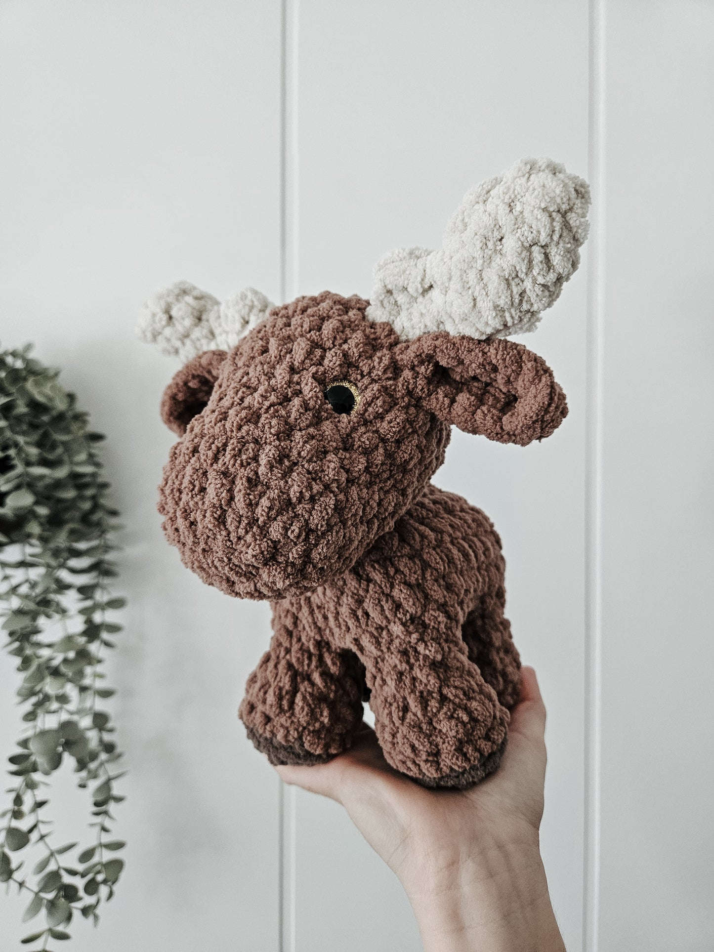 Marlow the Moose Plushie (Crochet Pattern)