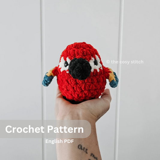 Parrot Chubby MINI Buddy (Crochet Pattern)