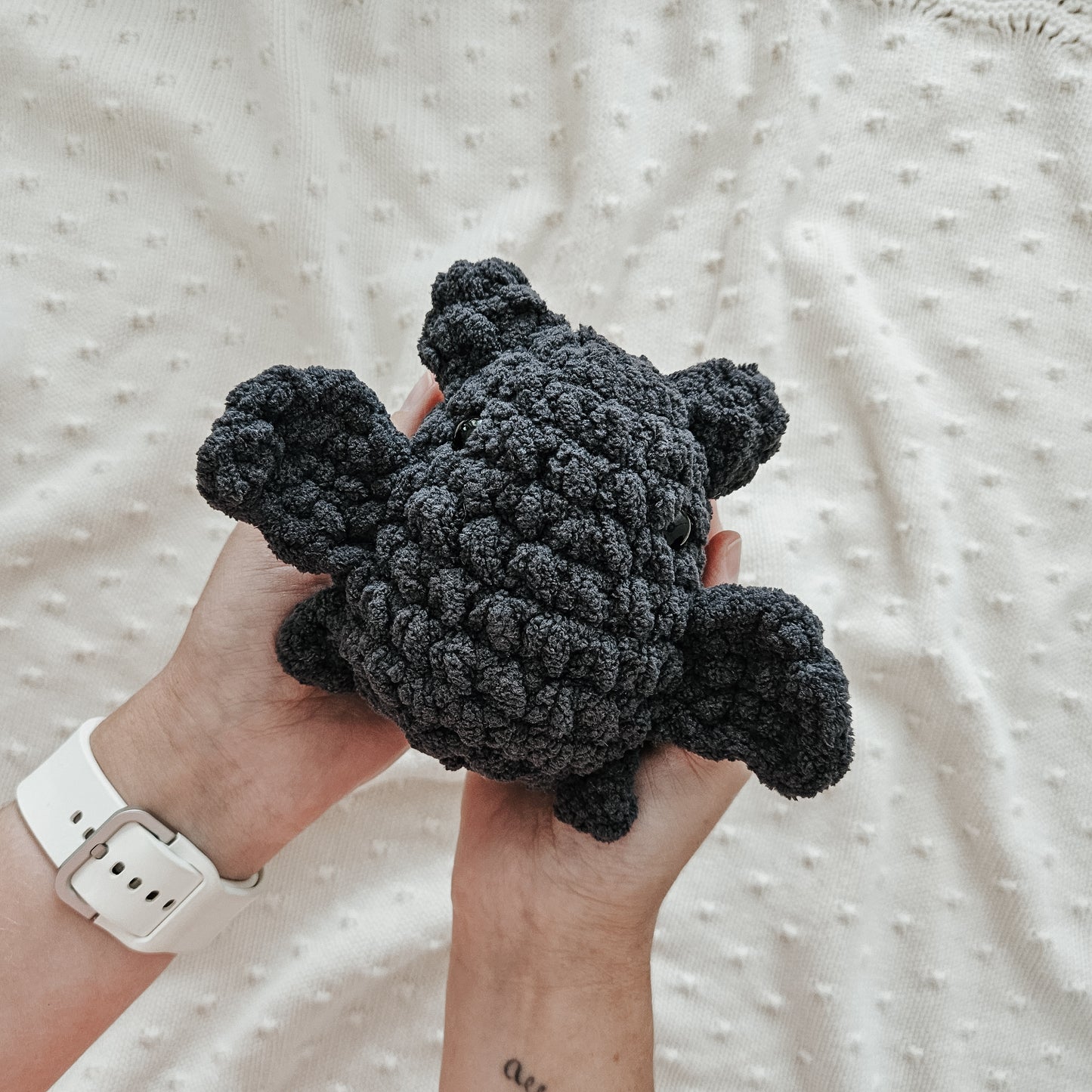 Boo Bat Chubby Mini Buddy (Crochet Pattern)