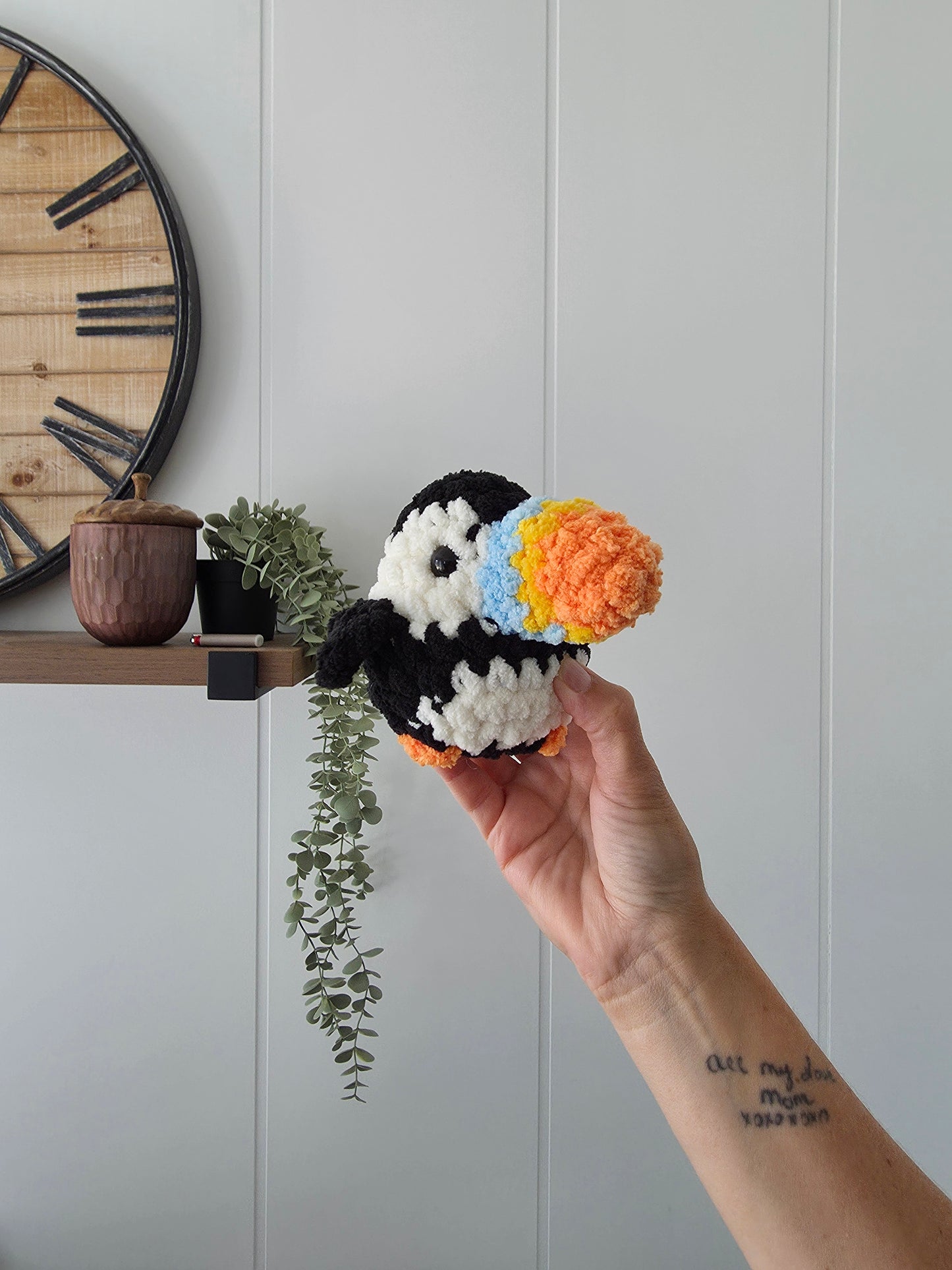 Puffin Chubby Mini Buddy (Crochet Pattern)