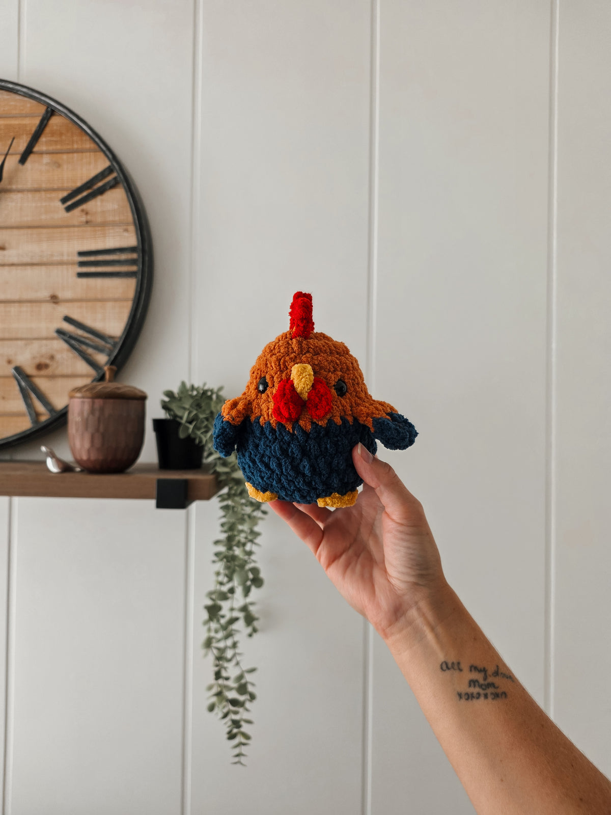 Rooster Chubby Buddy Pattern