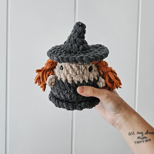 Witch Chubby Buddy (Crochet Pattern)