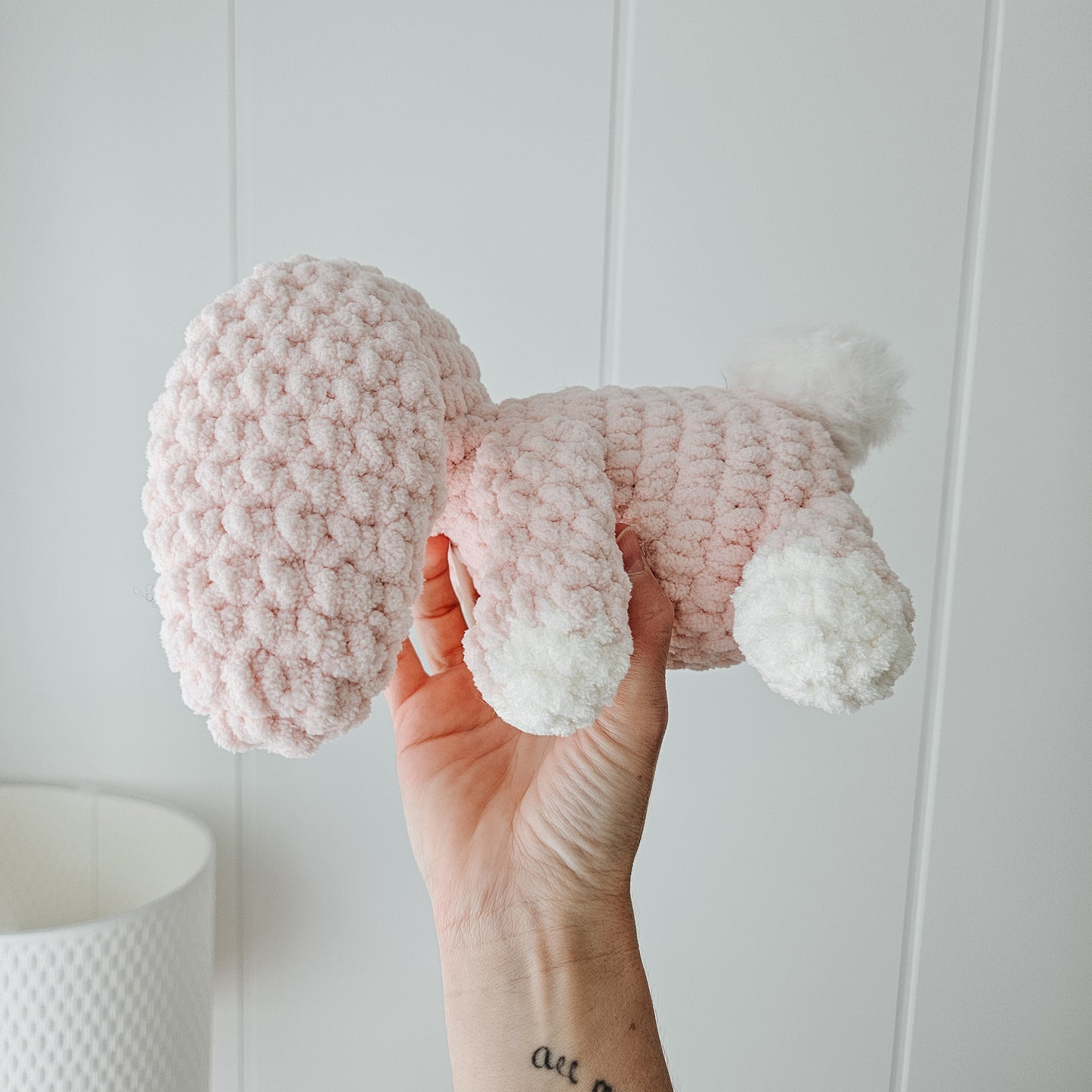 Hunny the Bunny Belly Bud (Crochet Pattern)