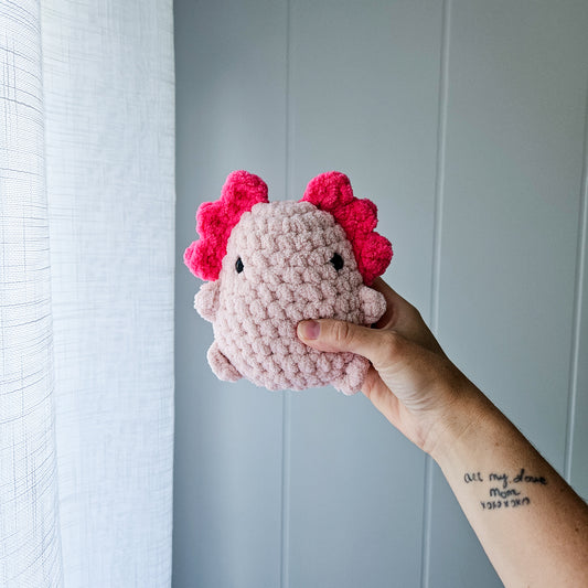 Axolotl Chubby Buddy (Crochet Pattern)