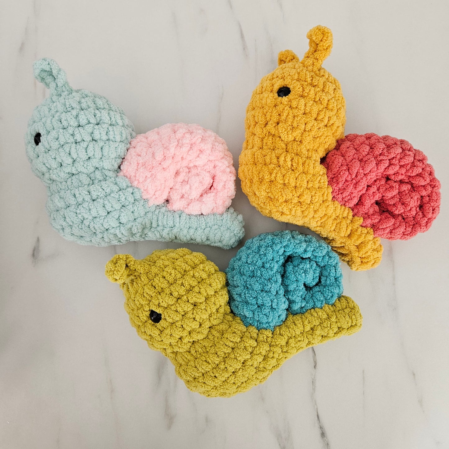 Snail Chubby Buddy (Crochet Pattern)