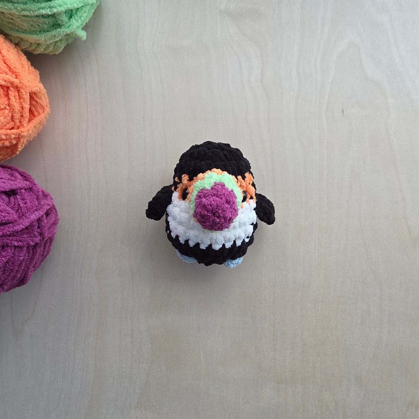 Toucan Chubby Mini Buddy (Crochet Pattern)