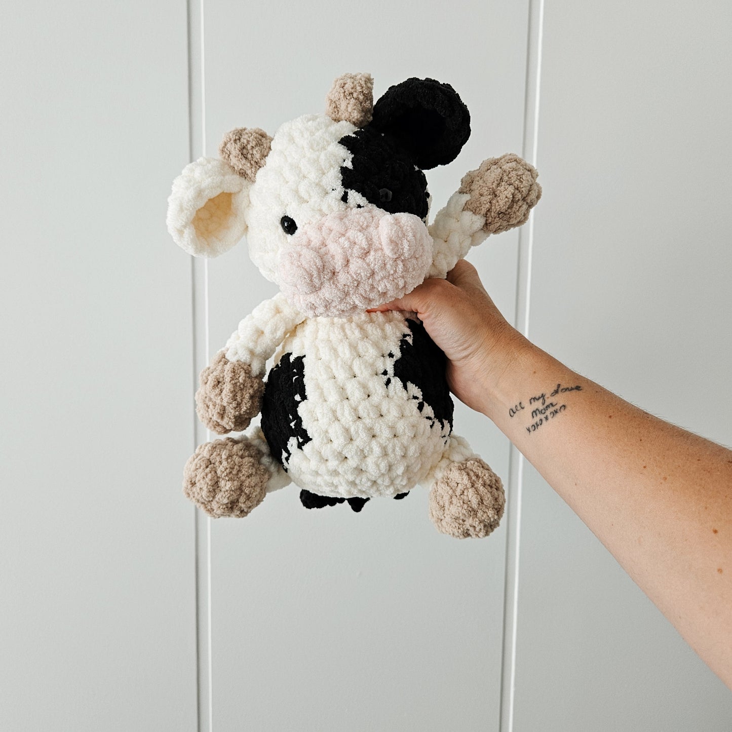 Updated Millie the MooMoo Stuffie (Crochet Pattern)