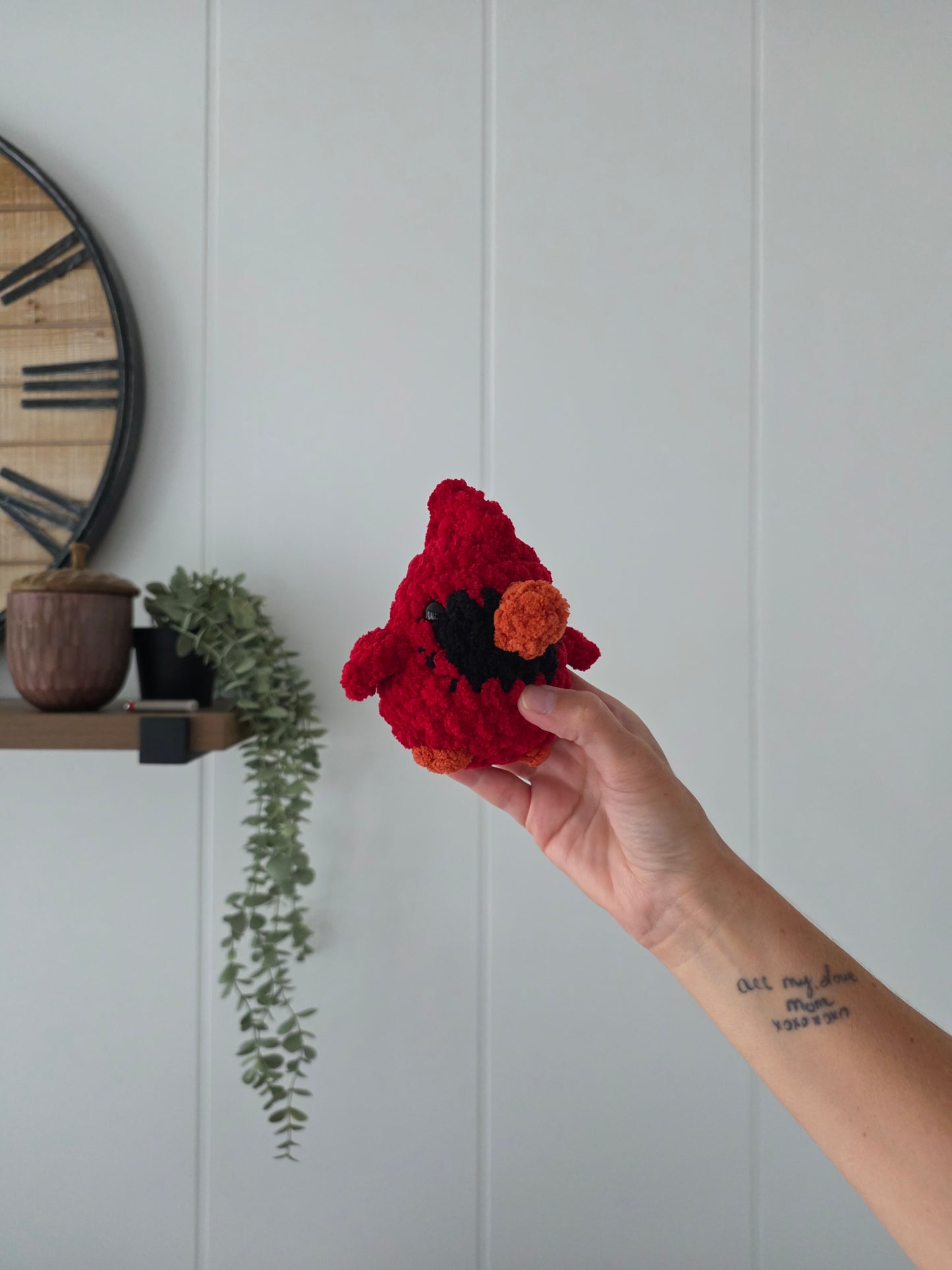 Cardinal Chubby Mini Buddy (Crochet Pattern)
