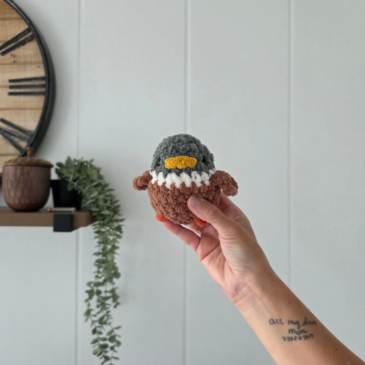 Duck/Mallard Chubby Mini Buddy (Crochet Pattern)