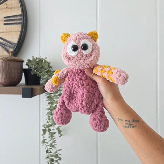 Mookie the Monster Mini Snuggler Pattern