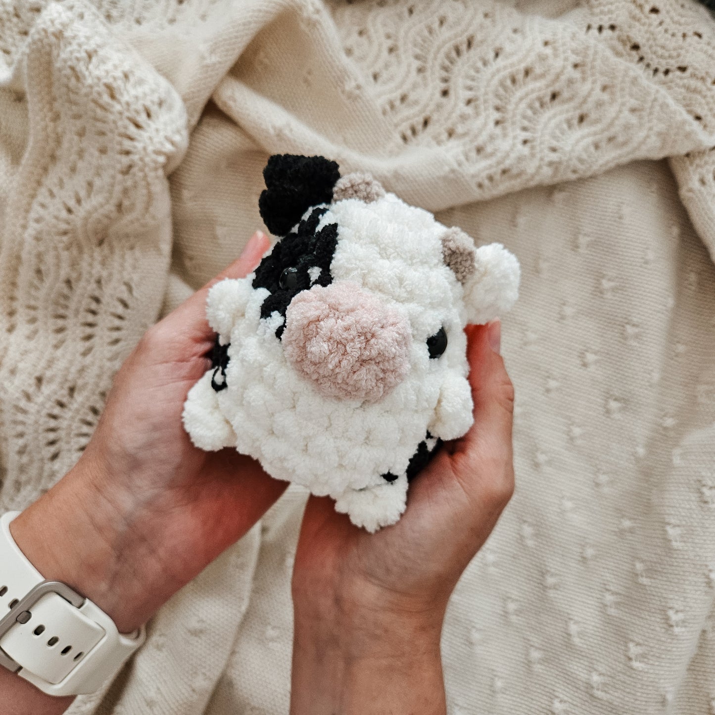 Cow (and Highland) Chubby MINI Buddy (Crochet Pattern)