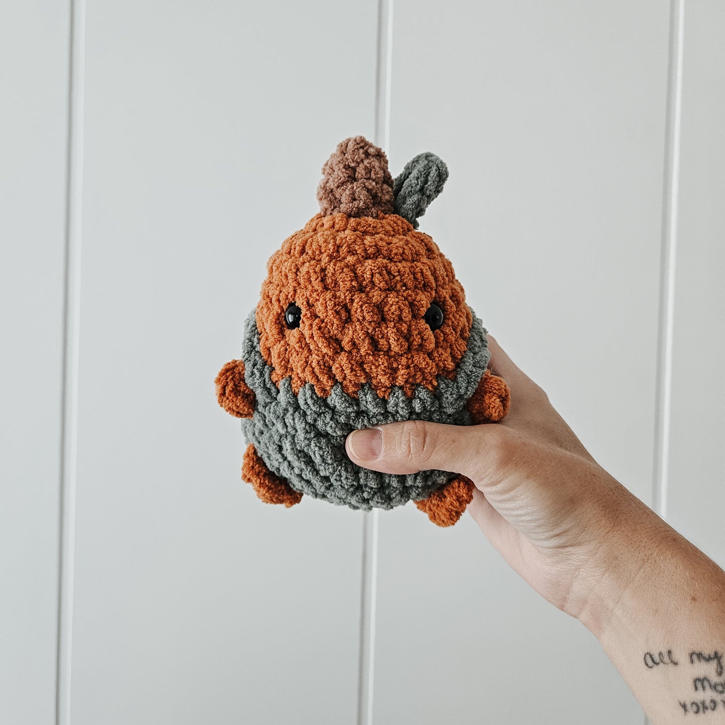 Pumpkin Boy Chubby Buddy (Crochet Pattern)