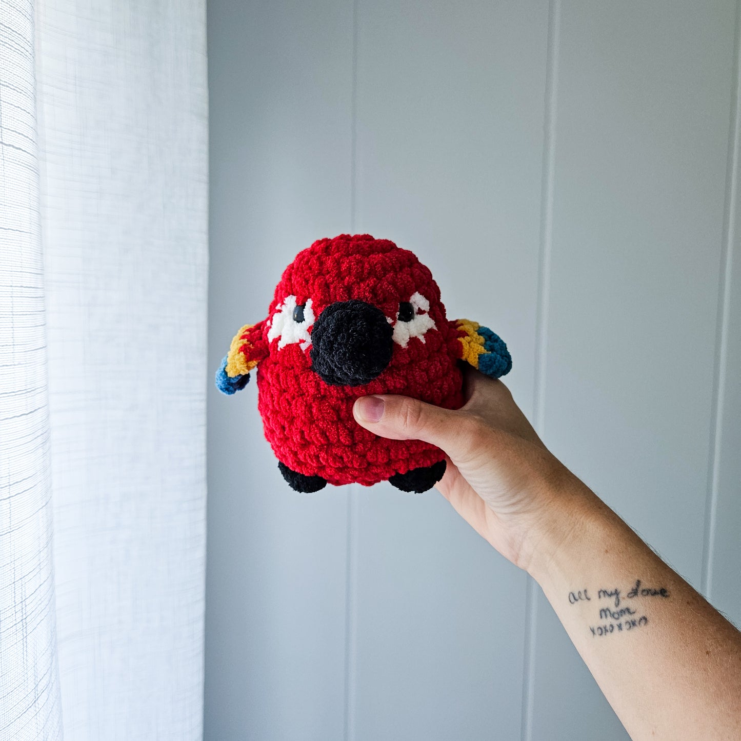 Parrot Chubby Buddy (Crochet Pattern)