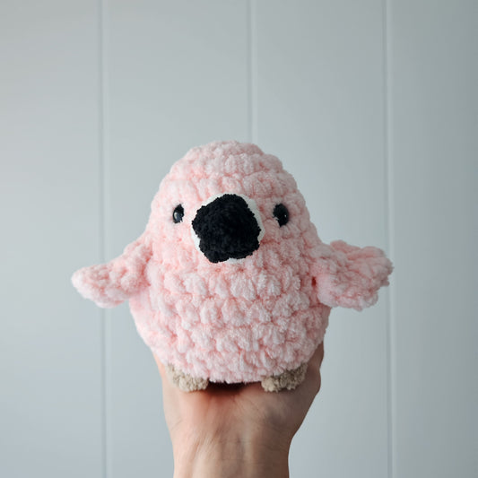 Flamingo Chubby Buddy (Crochet Pattern)