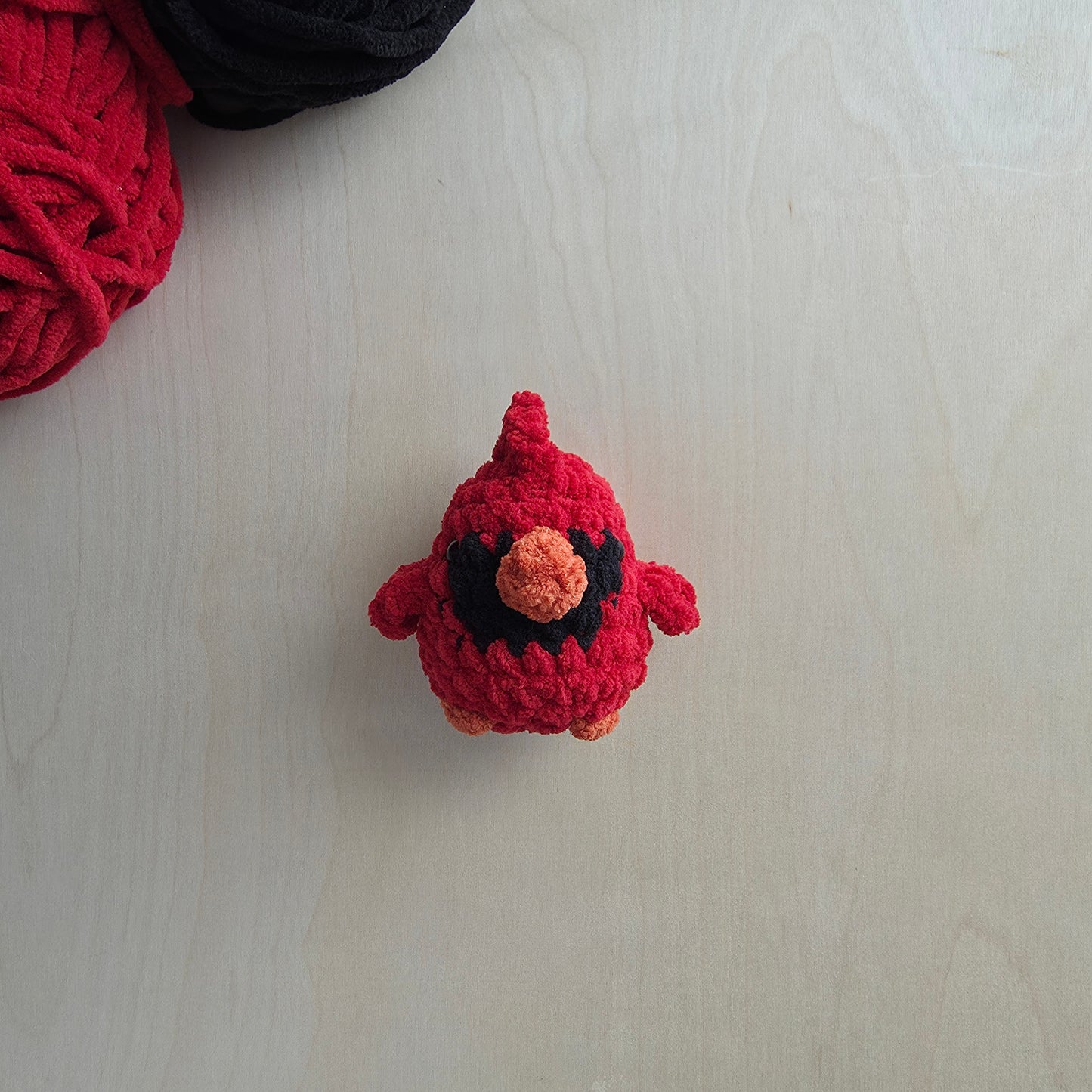 Cardinal Chubby Mini Buddy (Crochet Pattern)