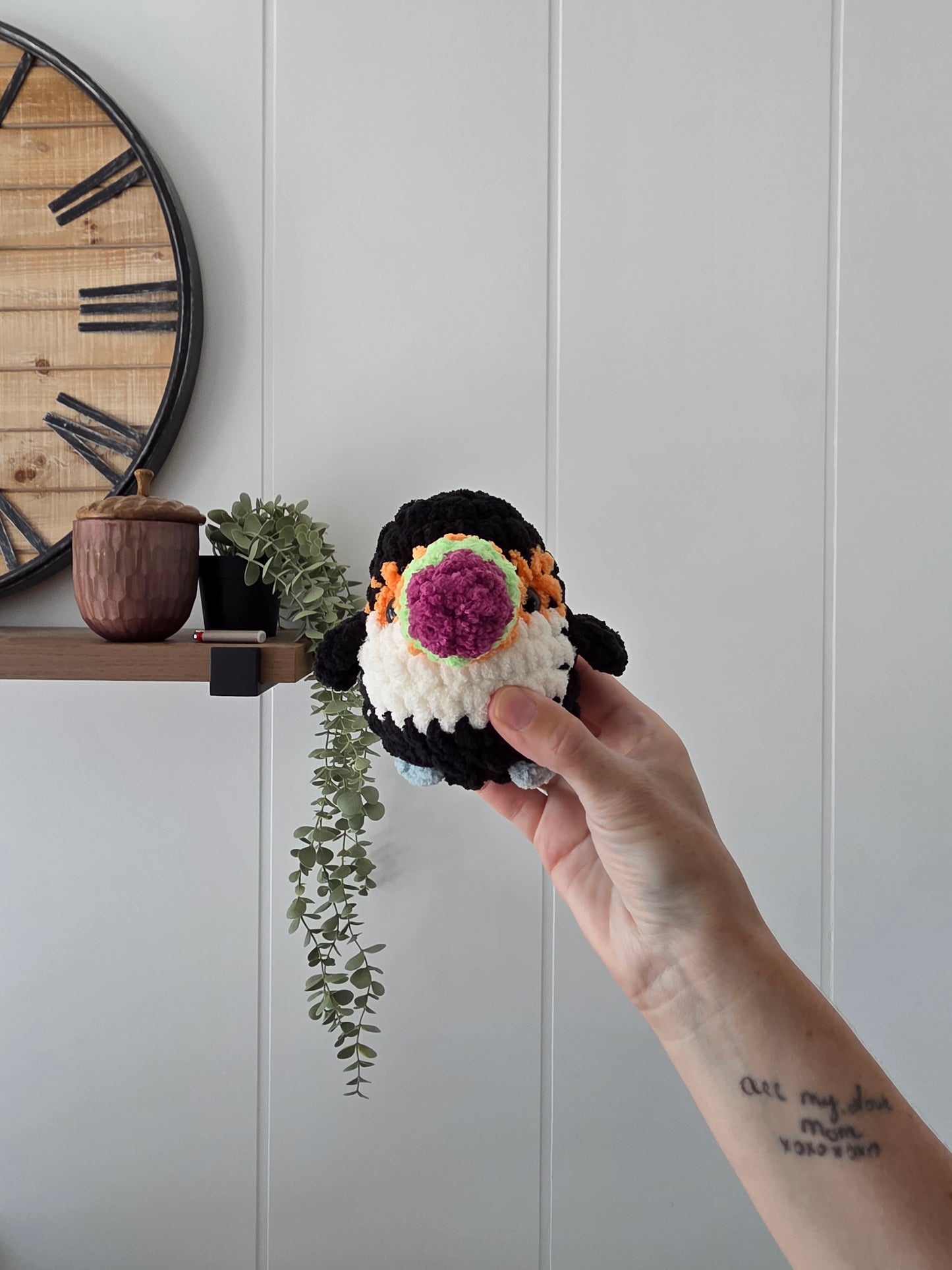 Toucan Chubby Mini Buddy (Crochet Pattern)