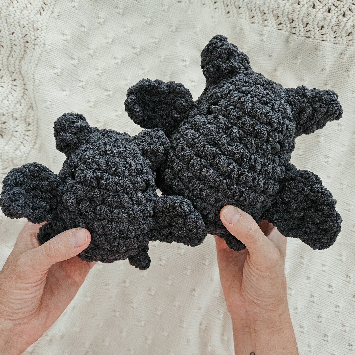 Boo Bat Chubby Mini Buddy (Crochet Pattern)