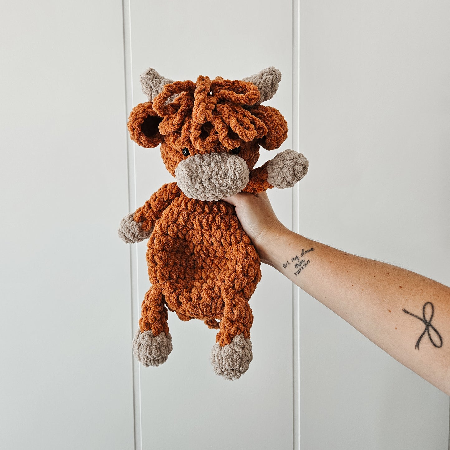 Updated Hicks the Highland Snuggler (Crochet Pattern)