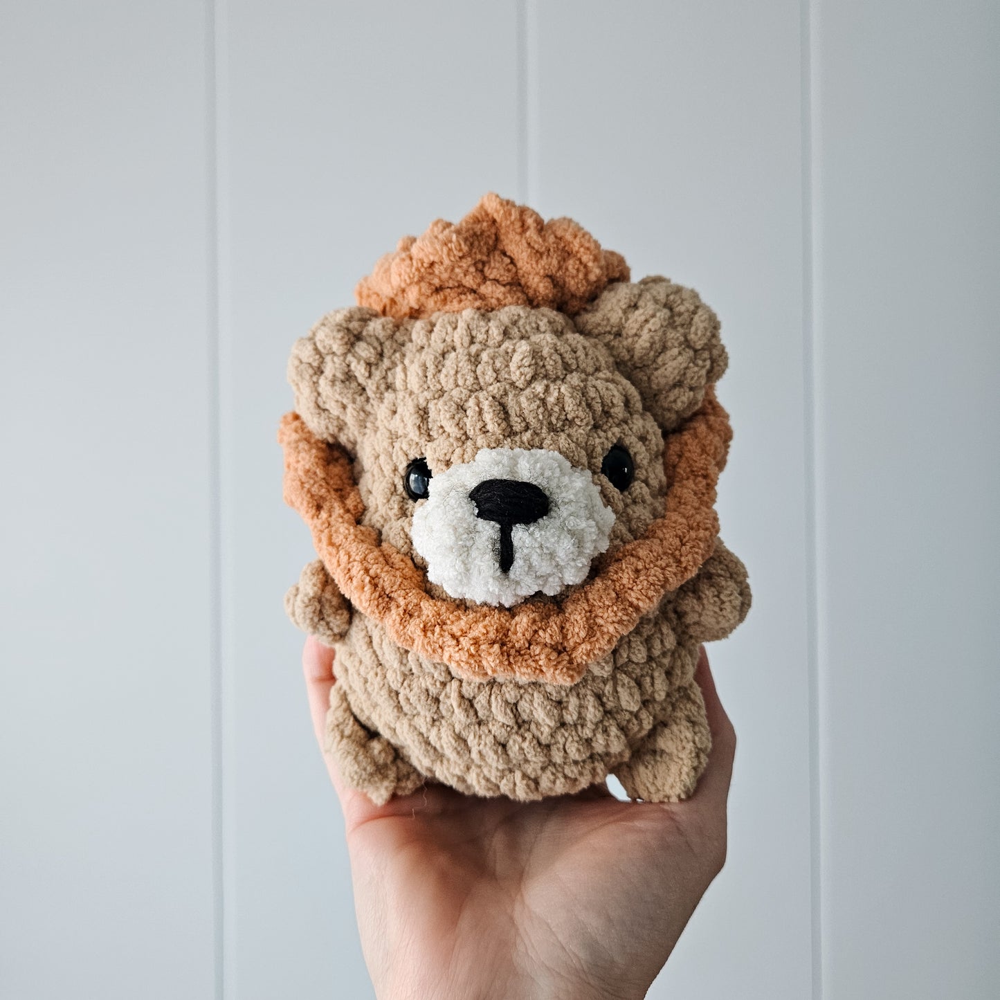 Lion Chubby Buddy (Crochet Pattern)