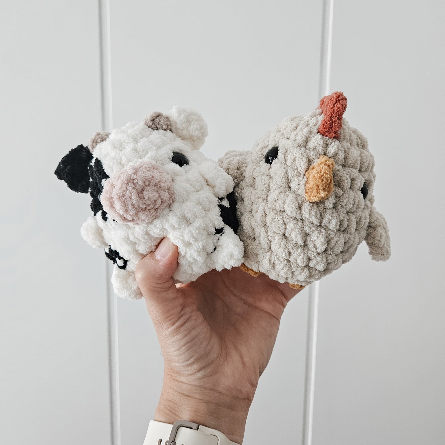 Cow (and Highland) Chubby MINI Buddy (Crochet Pattern)